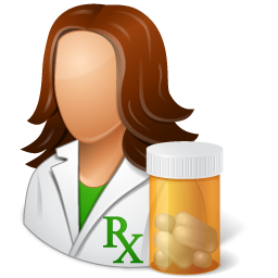 Pharmacist Female Icon Free Transparent Png Icon Download (lavender, black)