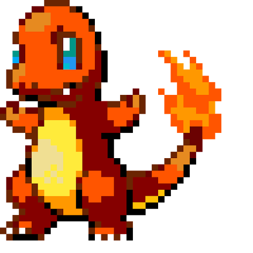 Charmander Download Png Image (chocolate, orange, maroon, yellow, black)