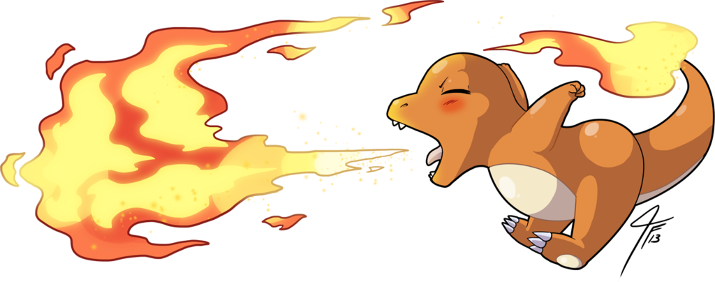 Charmander Png Free Download (black, chocolate, beige, salmon)