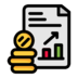 Chart Earnings Charts Business Profit Money Increase Analysis Analytics Icon Free Transparent Png Icon Download (lavender, black)