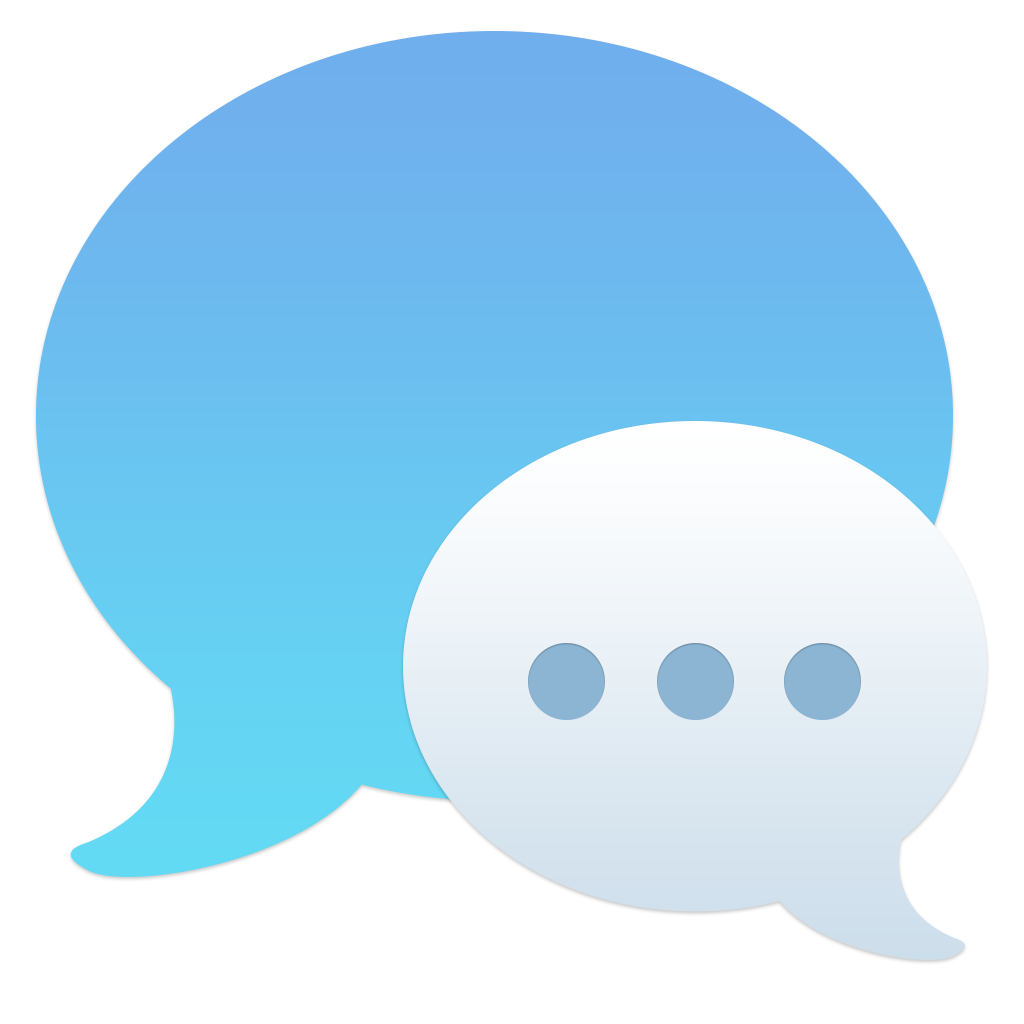 Chat Icon Png Pic (black, silver)