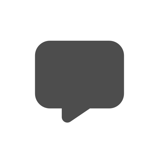 Chat Bubble Conversation Message Icon Free Nobackground Png Icon Download (gray, black)