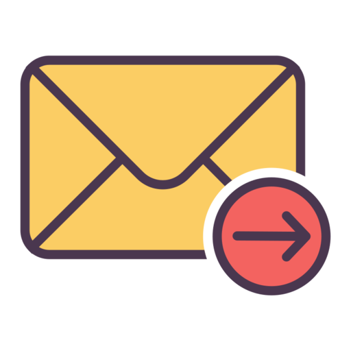 Chat Email Envelope 6 Free Png Icon (salmon, black, indigo, gray)