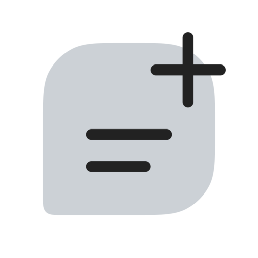 Chat Plus 1 Free Transparent Png Icon Download (black, indigo)