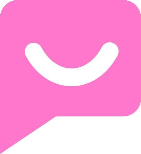 Chat Smile Funny Icon Free Png Icon Download (violet, gray, black, white)