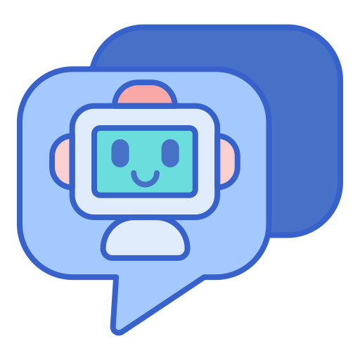 Chatbot Png Free Image (gray, mint, black, lavender, silver)