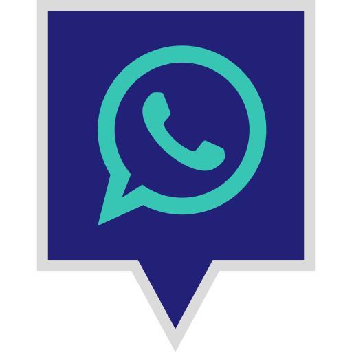 Whats App Social Media Logo Icon Free Png Icon Download (navy, black, gray, lavender, teal)