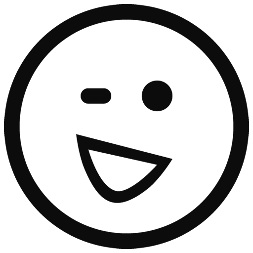 Whatsapp Black Outline Emoji Png Photos (black, white)