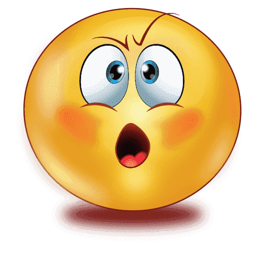 Whatsapp Shocked Emoji Png Clipart (maroon, gray, orange, white)