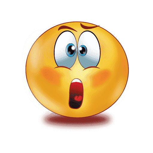 Whatsapp Shocked Emoji Png Photo (maroon, gray, orange, white)