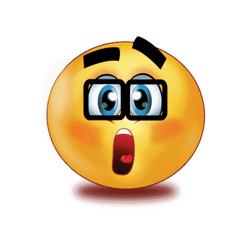 Whatsapp Shocked Emoji Png Pic (black, gray, orange, chocolate)