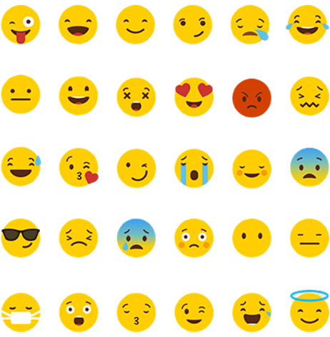 Whatsapp Sticker Emoji Png Transparent Picture (black, gold)