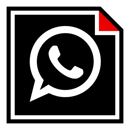 Whatsapp Social Media Online Brand Icon Free Png Icon Download (silver, white, red, black, gray)