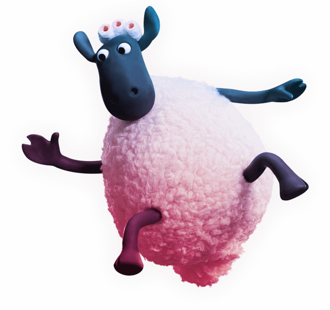 Shaun The Sheep Movie Farmageddon Png Clipart (gray)