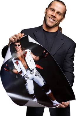 Shawn Michaels Png File (black)