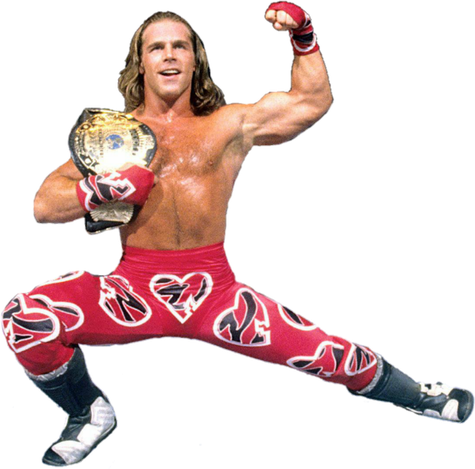 Shawn Michaels Transparent Png (black, white)