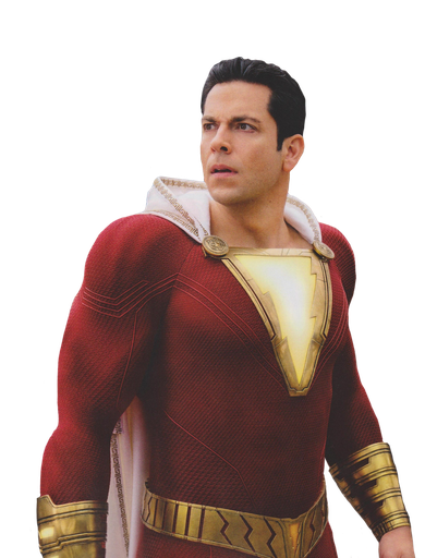 Shazam Movie Png Photo (black, maroon)