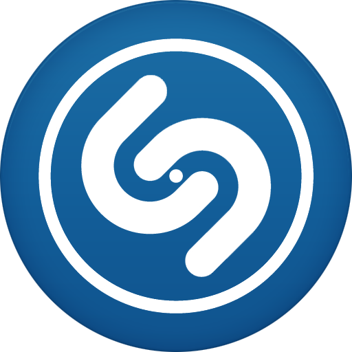 Shazam Free Png Icon Download (teal, black, white)