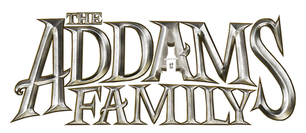 The Addams Family Logo Png Hd (black)