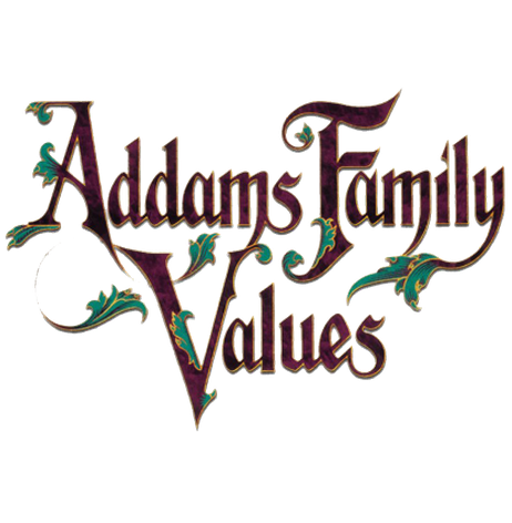 The Addams Family Logo Transparent Background (black)