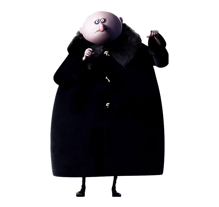 The Addams Family Png Hd (black, white)