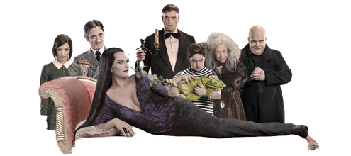 The Addams Family Png Transparent (black)