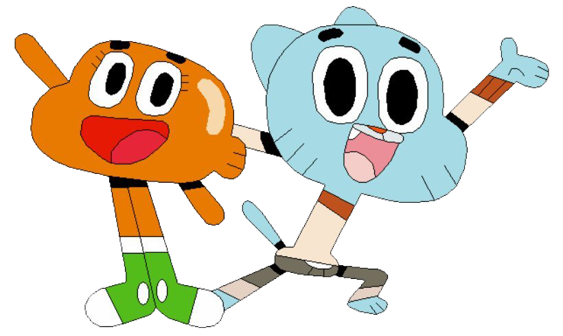 The Amazing World Of Gumball Png Clipart (beige, black, chocolate, white, mint)