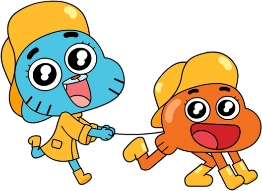 The Amazing World Of Gumball Png File (black, chocolate, white, greenish blue, orange)