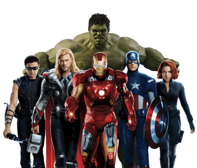 The Avengers Png Hd Isolated (black)