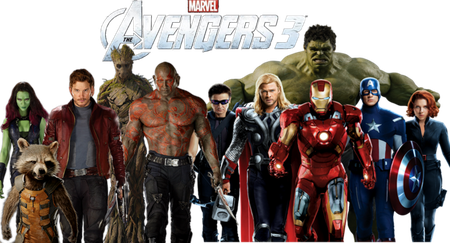 The Avengers Png (black)