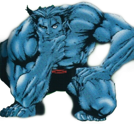 The Beast Marvel Png Clipart (black, white)