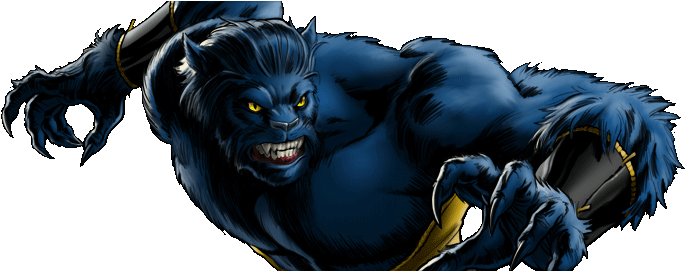 The Beast Marvel Png Pic (black)