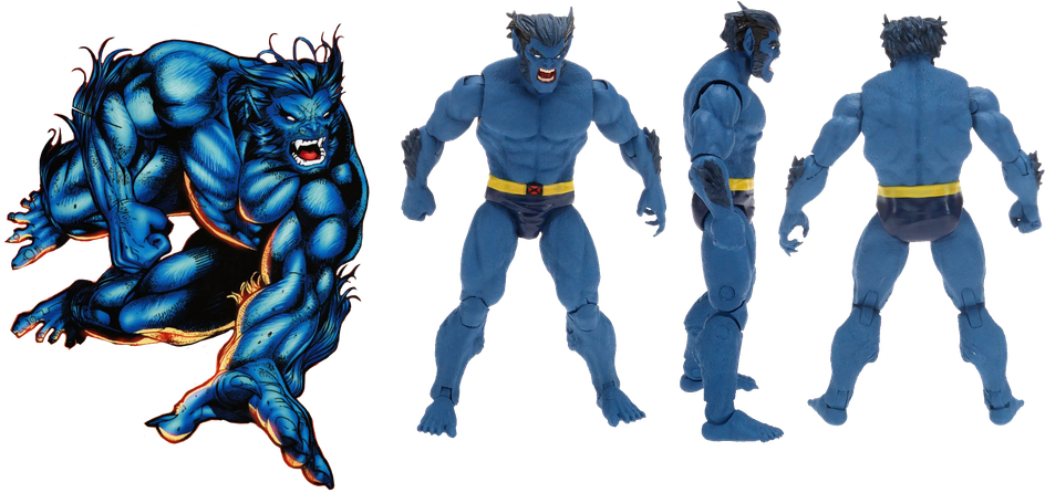 The Beast Marvel Png Transparent (teal, black)