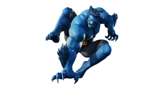 The Beast Marvel Transparent Png (black)