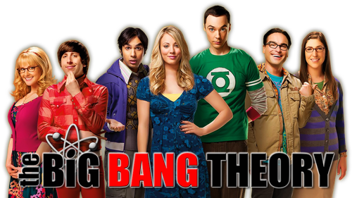 The Big Bang Theory Png Picture (black, red)