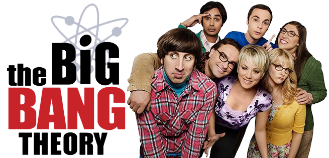 The Big Bang Theory Transparent Background (red, black, white, salmon, chocolate)