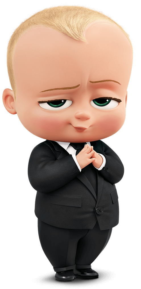 The Boss Baby Png File (black)