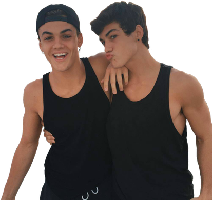 The Dolan Twins Png Hd (black)