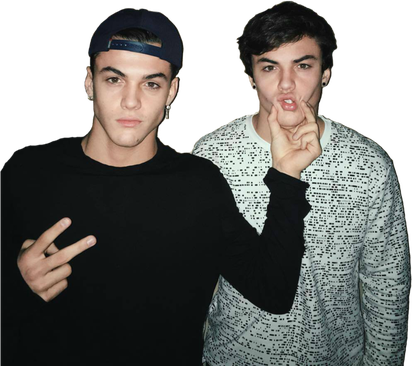 The Dolan Twins Png (black)