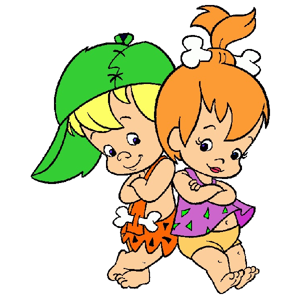 The Flintstones Download Png Image (yellow, lime, black, pink, orange)