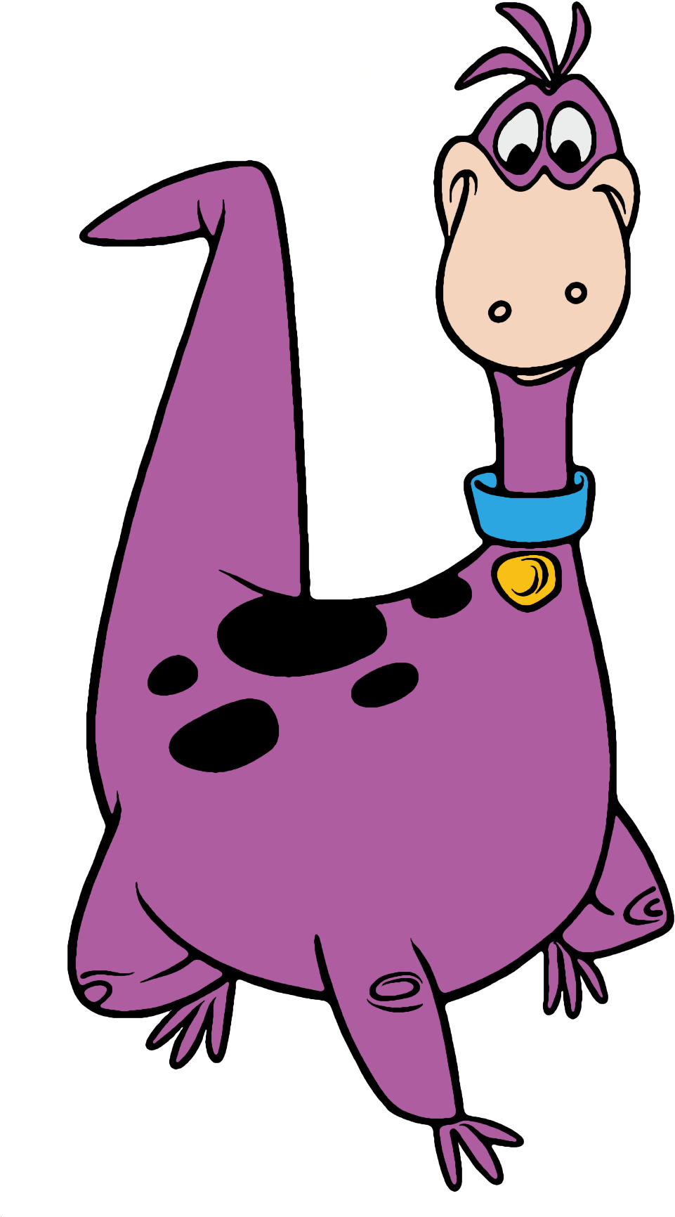 The Flintstones Png Isolated File (black, gray, pink)