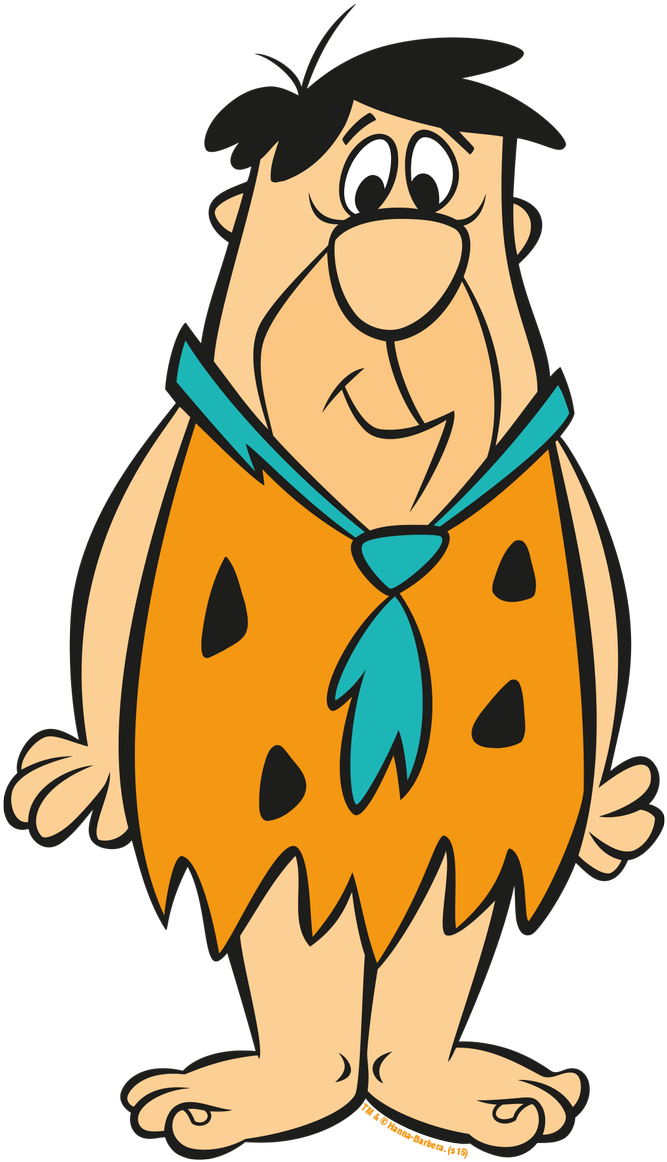 The Flintstones Png Isolated Photos (black, pink, orange, salmon)