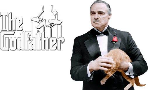 The Godfather Download Png Image (black, gray, white)