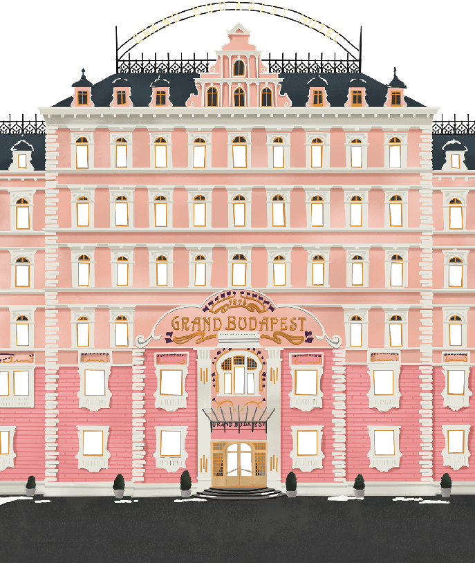 The Grand Budapest Hotel Png Pic (indigo, black)