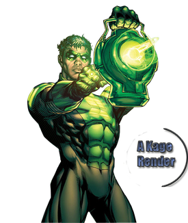 The Green Lantern Png Clipart (black)