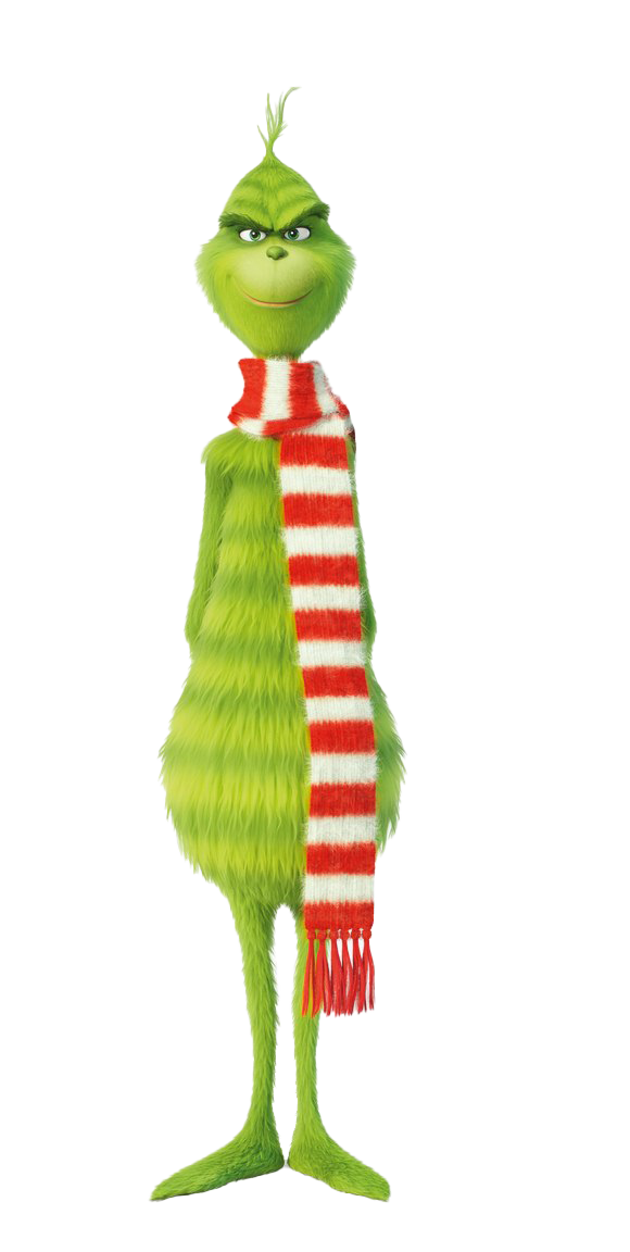 The Grinch Png Pic (white, beige)