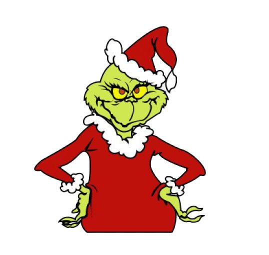 The Grinch Png Transparent Picture (red, white, maroon)