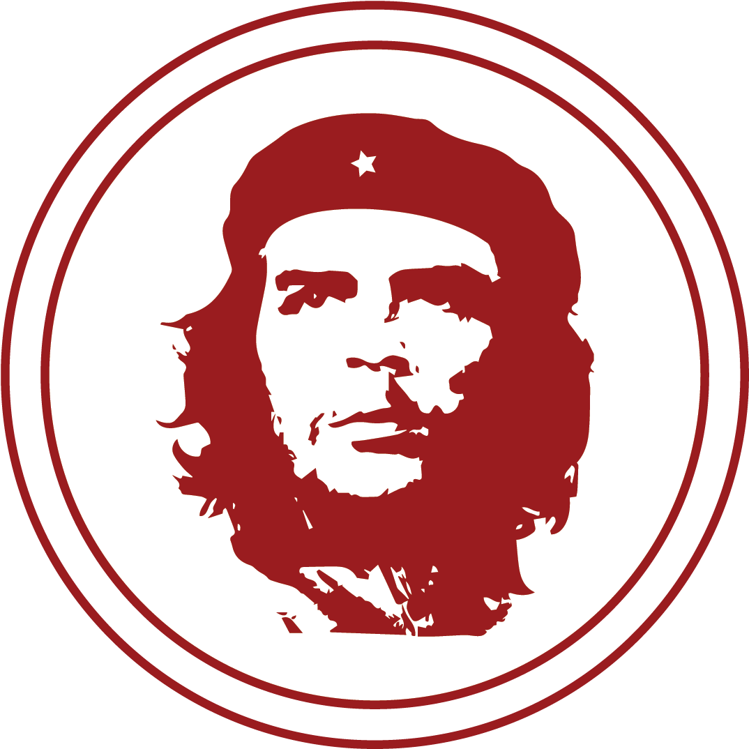 Che Guevara Png Image File (black, maroon, white)