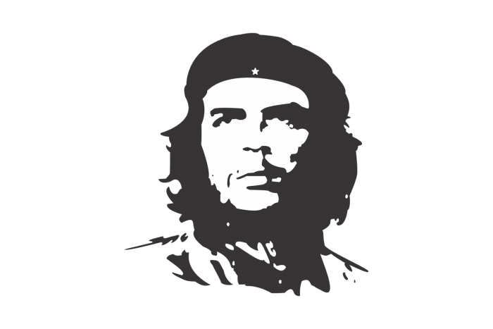 Che Guevara Png Image (black, white, indigo)