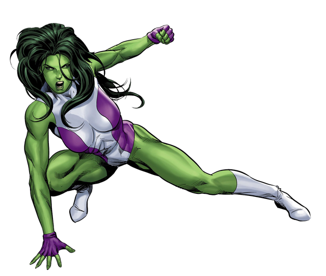 She Hulk Png Photos (black)